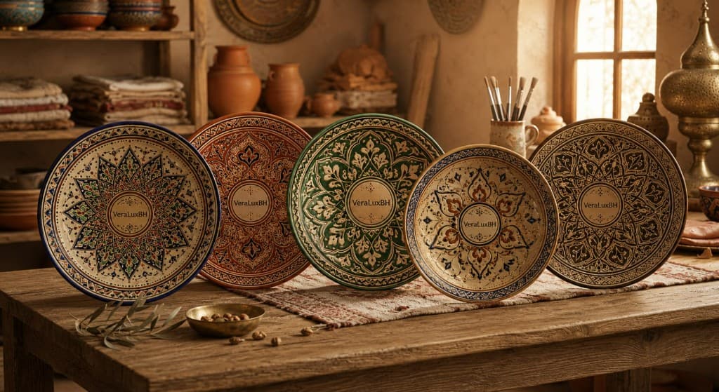 Collection Assiettes Mandala VeraLuxBH