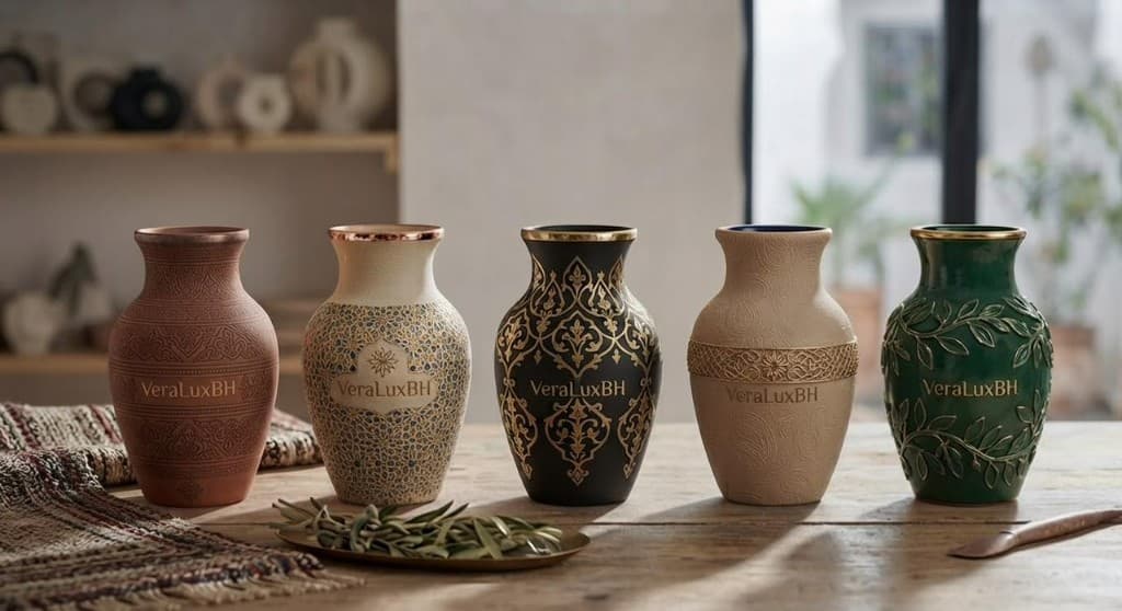 Collection Vases Artisanaux VeraLuxBH